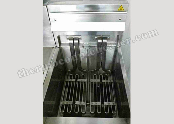 Le chauffe-eau électrique tubulaire d'immersion pour l'ébullition d'huile/poulet ébrèche faire frire