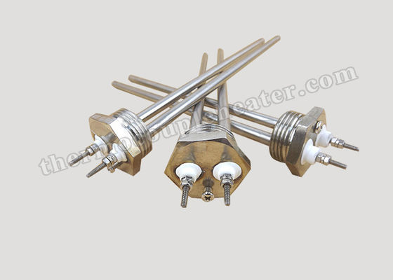 Appareil de chauffage d'immersion de bride de MgO de grande pureté d'appareil de chauffage d'immersion plat/eau chaude