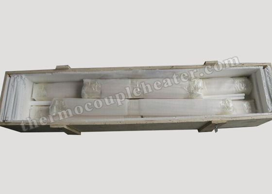 Tube en céramique de protection de thermocouple de haute alumine à hautes températures