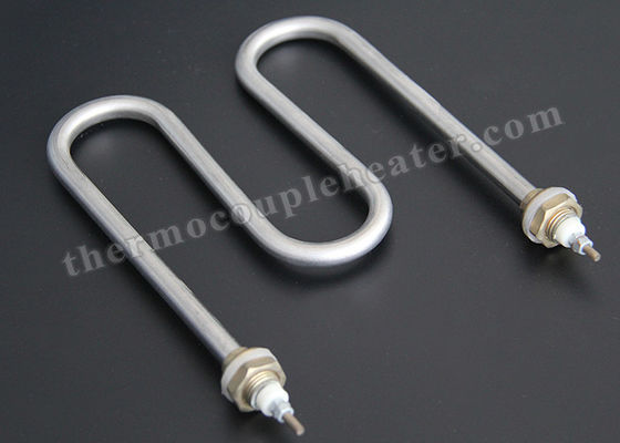 appareil de chauffage tubulaire d'acier inoxydable de forme de 300 -1550mm W, appareils de chauffage d'immersion industriels