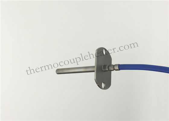 RDT imperméable de la sonde de température PT100 avec la bride d'acier inoxydable