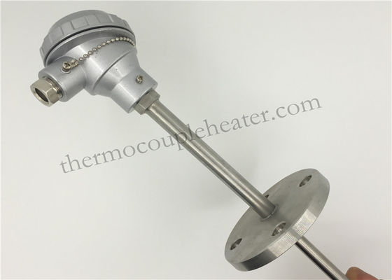 Sonde de température anti-corrosive de RDT de thermocouple d'Assemblée avec la bride de fixation