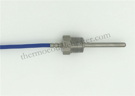 RDT portative de thermocouple, RDT à vis de sonde de température du fil Pt100 du silicium 3