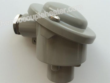 En aluminium le chef de connexion de thermocouple de moulage mécanique sous pression KD/DIN B en couleurs RAL7032