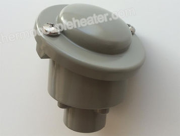 En aluminium le chef de connexion de thermocouple de moulage mécanique sous pression KD/DIN B en couleurs RAL7032