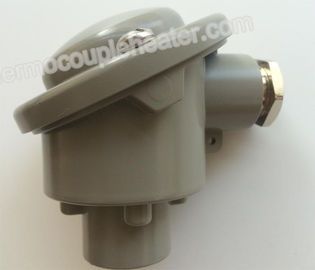 En aluminium le chef de connexion de thermocouple de moulage mécanique sous pression KD/DIN B en couleurs RAL7032