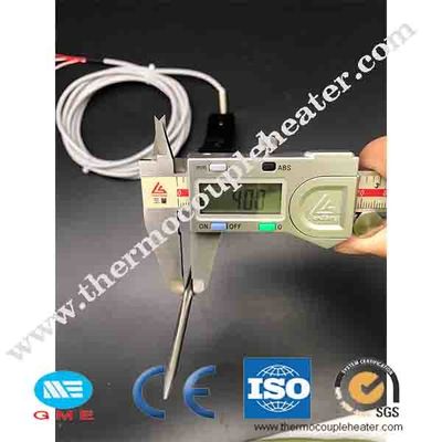 Style du capteur de température de RDT d'acier inoxydable PT100 avec le point pointu