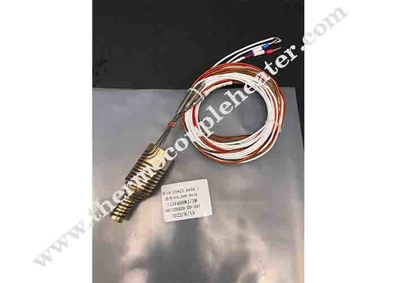 Appareils de chauffage de bobine en laiton de ressort de bec pour le système chaud de coureur avec le thermocouple J