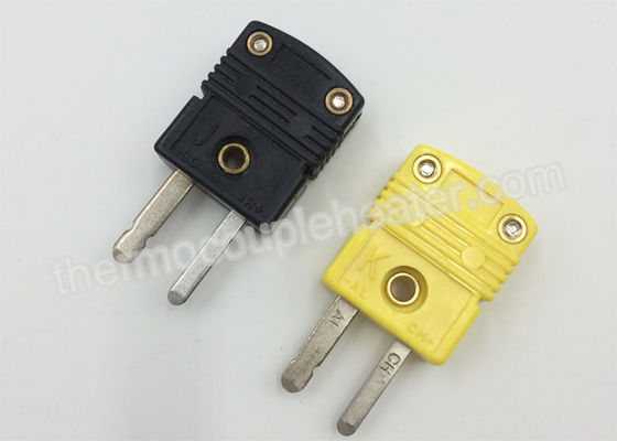 K / J  type Flat Pin Mini OMEGA Thermocouple Connectors