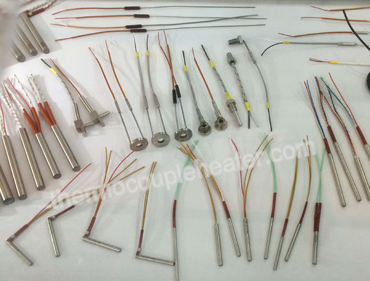 appareils de chauffage électriques de cartouche de gaine en métal d'acier inoxydable de 2v 24v 48v 220v 20w 40w