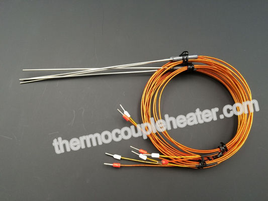 type K, T, J, N, RDT de 1mm de thermocouple d'E avec recto/duplex/paires triples