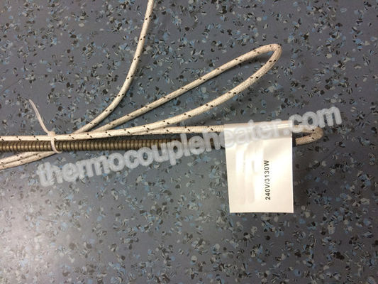 appareil de chauffage tubulaire flexible de diamètre de gaine d'acier inoxydable de 8.5MM pour la tubulure chaude de coureur