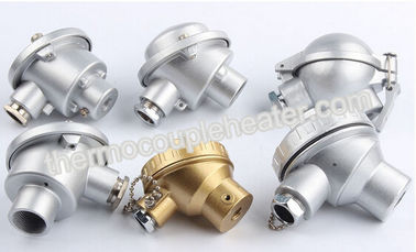 Tête industrielle de connexion de thermocouple d'alliage d'aluminium d'utilisation dans le type différent