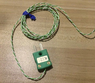 Fil de thermocouple de RDT de thermocouple d'isolation de téflon avec le mini connecteur