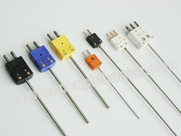 RDT à hautes températures de thermocouple avec le fil de 1000 mètres/mini connecteur