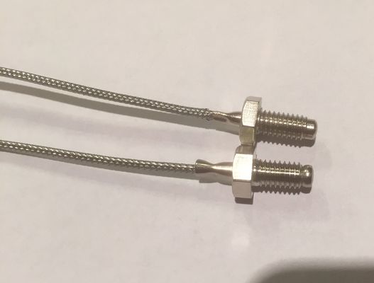 M6 sonde de RDT de thermocouple de calibrage du fil K avec le mini connecteur deux