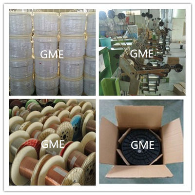 FEP a isolé le fil électrique à hautes températures, fil isolé par chaleur pour la connexion inter