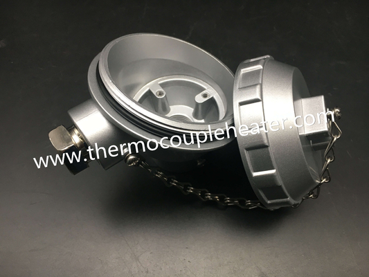 Tête de connexion de RDT PT100 de la tête KMC de thermocouple avec la chaîne d'acier inoxydable