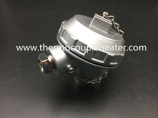 Tête de connexion de RDT PT100 de la tête KMC de thermocouple avec la chaîne d'acier inoxydable
