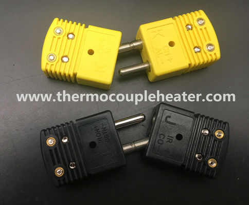Prise de thermocouple de taille standard avec le type solide type J de goupilles de K