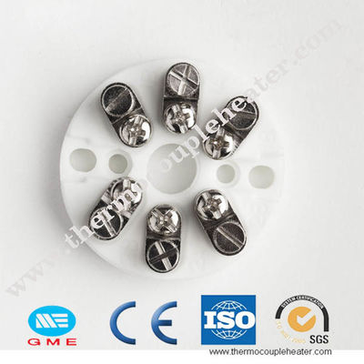 Couleur blanche en céramique de TB de thermocouple en laiton nickelé
