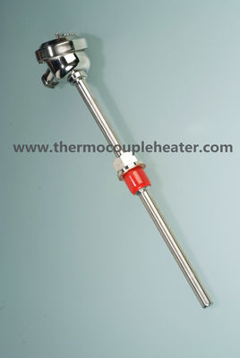 RDT assemblée PT100 de thermocouple de capteur de température avec le fil réglable