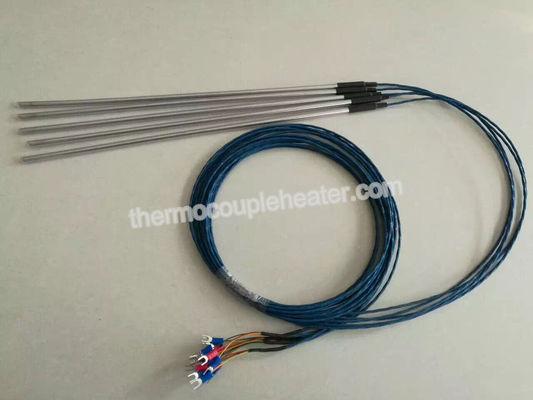 Résistance mécanique isolée par minerai de capteur de température de RDT PT100 de thermocouple haute