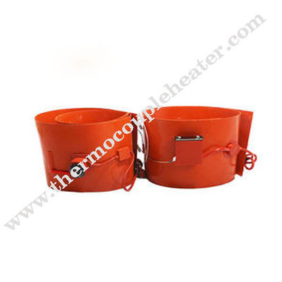 220v 200l appareil de chauffage de bande industriel flexible électrique de bidon à pétrole en caoutchouc de silicone de 55 gallons