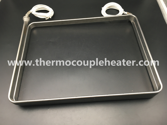 Élément de chauffe tubulaire plat adapté aux besoins du client pour le mazout faisant frire le chauffage 240V 8500W