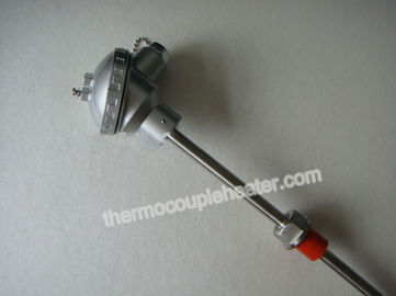 Type électrique à hautes températures du thermocouple K d'acier inoxydable avec la connexion de processus