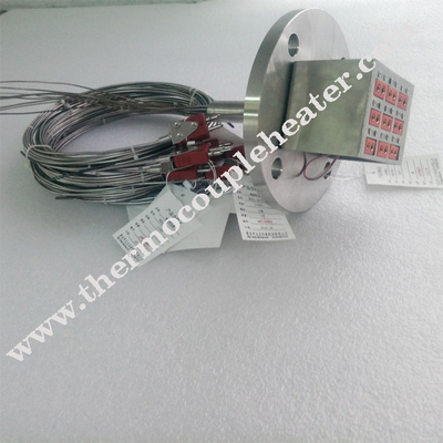 Type multipoint thermocouple du capteur de température N avec des connecteurs de Marlin