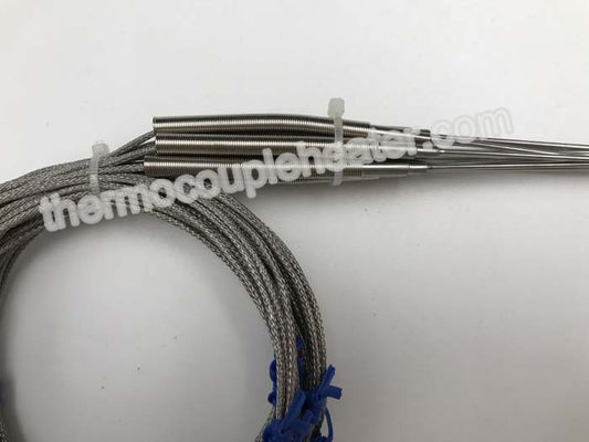 Capteur chaud de RDT de thermocouple de coureur avec des avances de transition et de téflon en métal de diamètre de 4mm