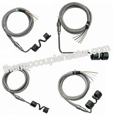 Appareils de chauffage de bobine chauds de coureur, la température fonctionnante élevée de serpentin de chauffage d'acier inoxydable