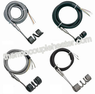 Appareils de chauffage de bobine chauds de coureur, la température fonctionnante élevée de serpentin de chauffage d'acier inoxydable