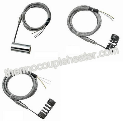 Appareils de chauffage de bobine chauds de coureur, la température fonctionnante élevée de serpentin de chauffage d'acier inoxydable