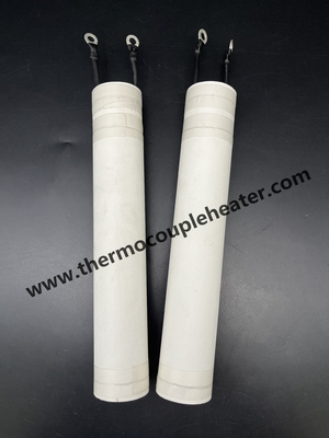 Éléments de chauffe en céramique cylindrique en céramique de Bobbin Heater pour le chauffage à air
