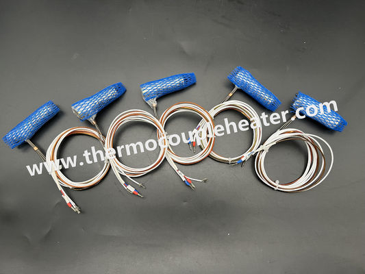 Tubes en cuivre avec thermocouple pour le moulage par injection