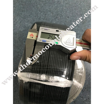 Type KX 2Core x 0,4 mm fil de thermocouple en acier inoxydable