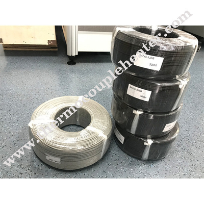 Type KX 2Core x 0,4 mm fil de thermocouple en acier inoxydable