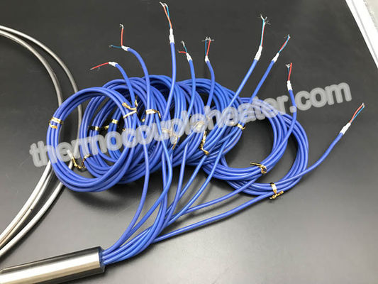 Type fil de gaine d'AISI 304 de thermocouple isolé par minerai multipoint de J sans mise à la terre