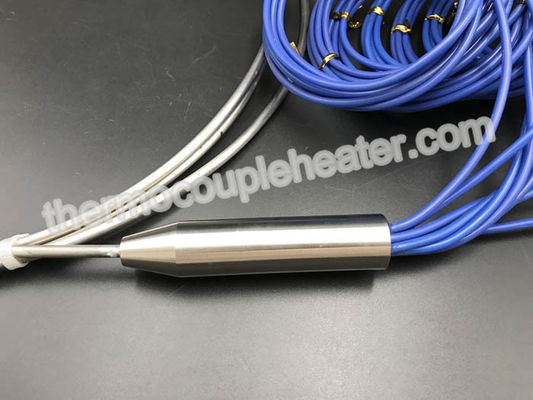 Type fil de gaine d'AISI 304 de thermocouple isolé par minerai multipoint de J sans mise à la terre