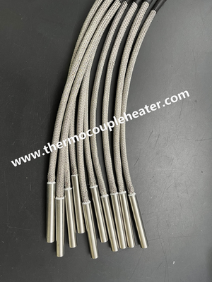 Chauffe-cartouche câble interne connecté avec bouclier en acier diamètre 5/16 "