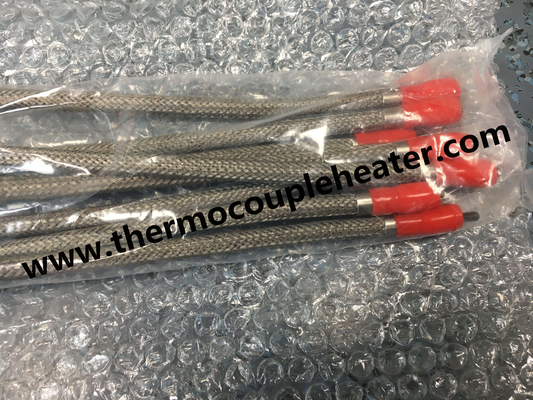 Chauffage tubulaire flexible en acier inoxydable surface tressée facile à plier et à installer