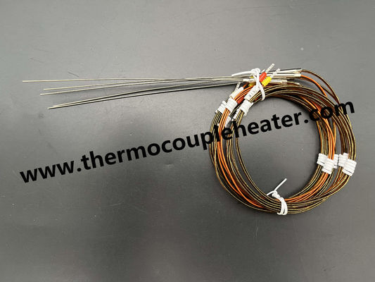 Thermopare type J et K avec capteur de température du système de câble Kapton Hot Runner