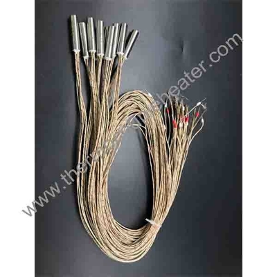 Chauffe-cartouche électrique sur mesure avec thermocouple intégré