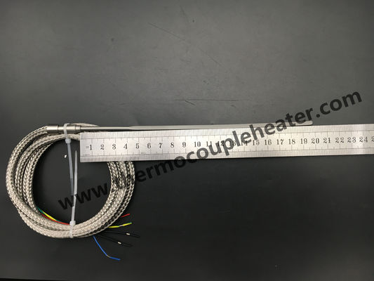 Chauffage à bobine personnalisé à surface argentée 55V 157W