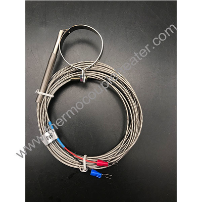 Type K/J Capteur de température Clampe de tuyau à thermocouple Ring SUS sonde