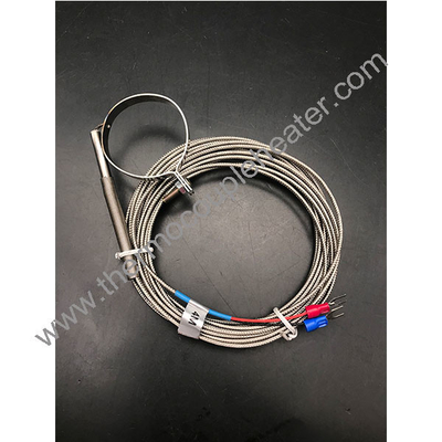 Type K/J Capteur de température Clampe de tuyau à thermocouple Ring SUS sonde