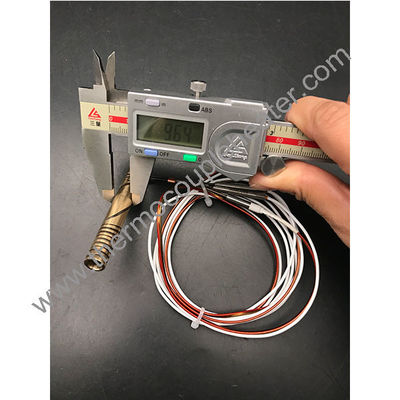 Appareils de chauffage par bobine à haute température en laiton / cuivre à buse à chaud avec ou sans thermocouple