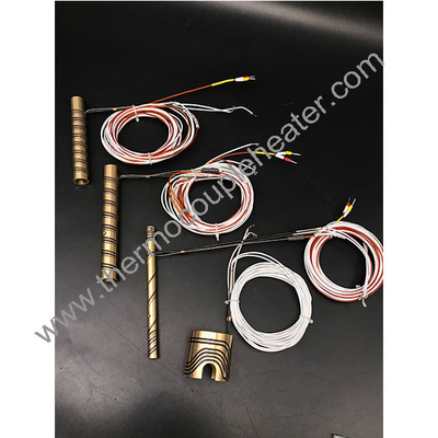Chauffage par bobine à chaud à courant électrique en laiton avec thermocouple de type J